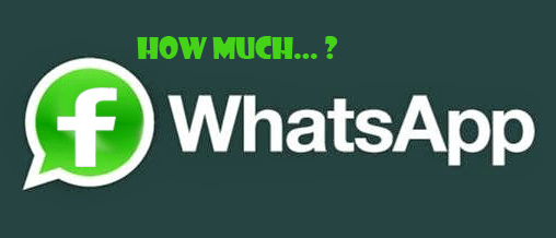 berapa nilai whatsapp yang dibeli facebook