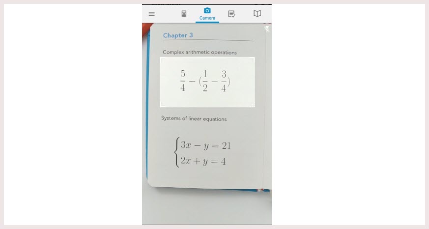 cara kerjakan soal matematika dengan kamera android