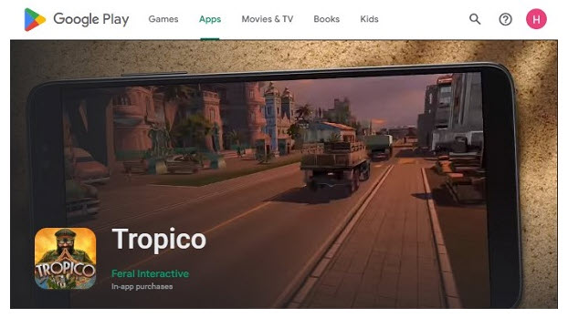 Download permainan Tropico Android