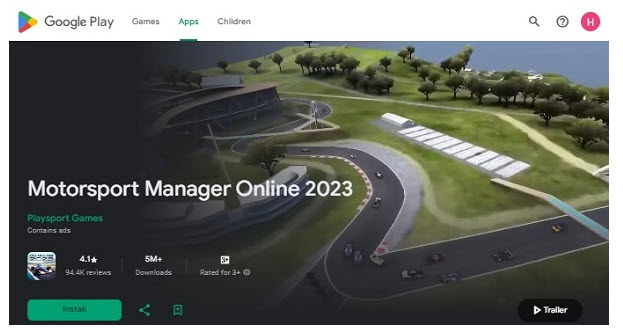 Unduh game Android multipemain strategis Motorsport Manager Racing